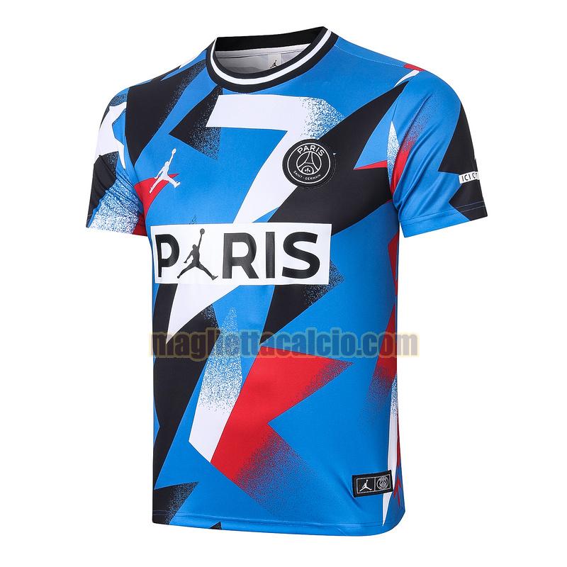 formazione calcio paris saint germain uomo rosso blu bianca nero 2020-2021