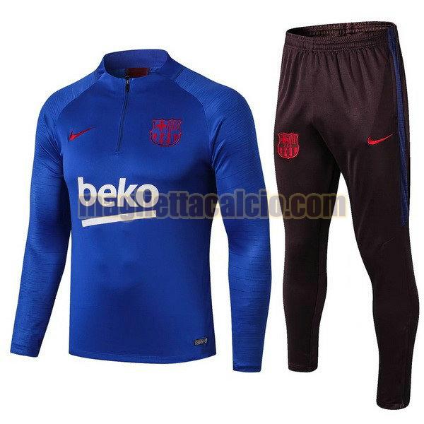 giacca barcellona bambino blu rosso 2019-2020