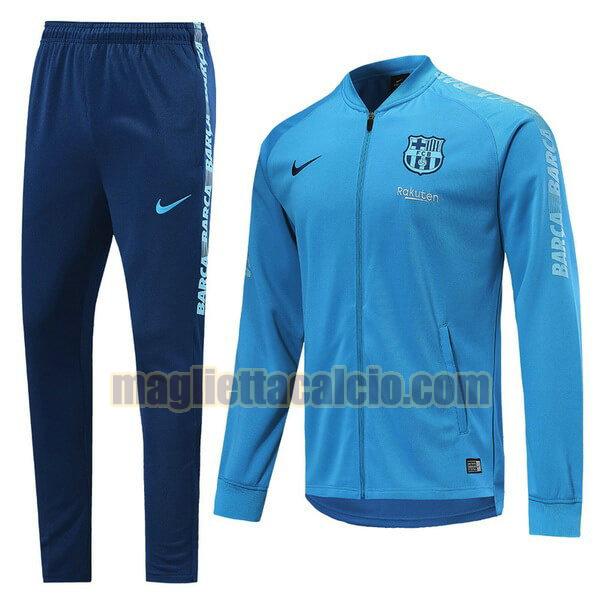 giacca barcellona uomo azzurro 2019-2020