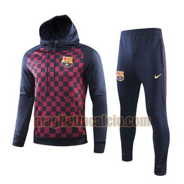 giacca barcellona uomo blu rosso 2019-2020