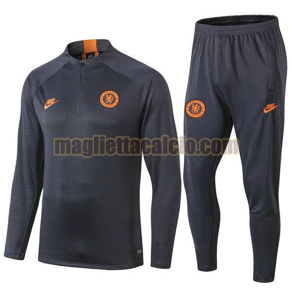 giacca chelsea uomo nero arancione 2019-2020