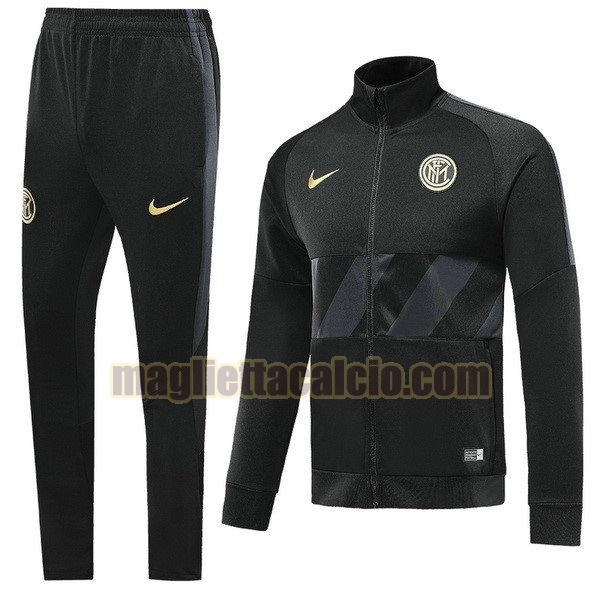 giacca inter milan uomo nero 2019-2020