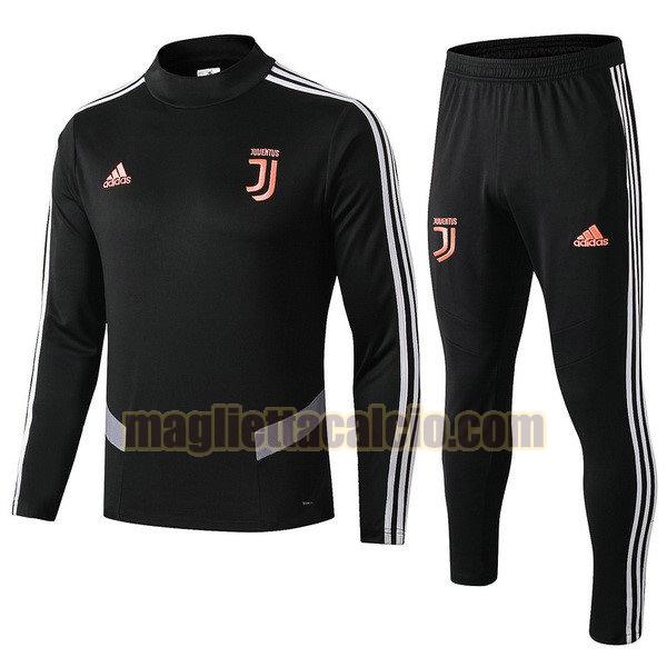 giacca juventus bambino nero arancione 2019-2020