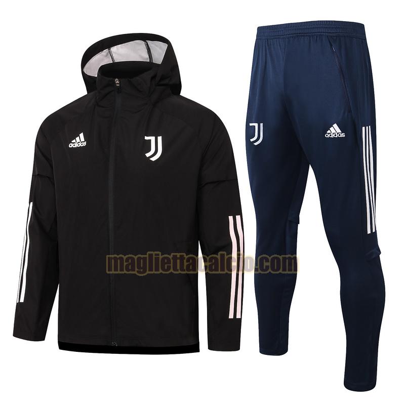 giacca juventus uomo nero 2020-2021