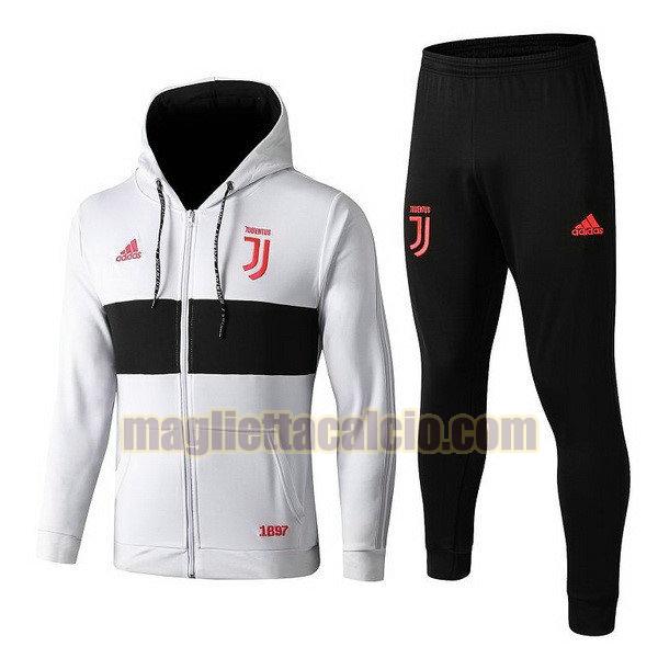 giacca juventus uomo nero bianco 2019-2020