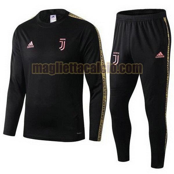 giacca juventus uomo nero giallo 19-2020