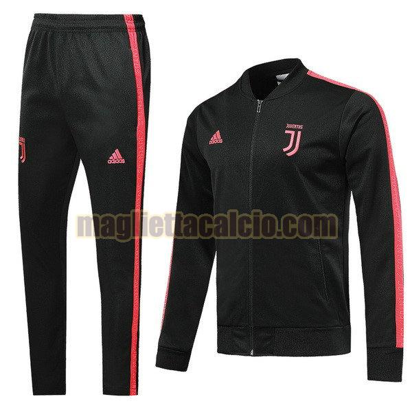 giacca juventus uomo nero rosa 20