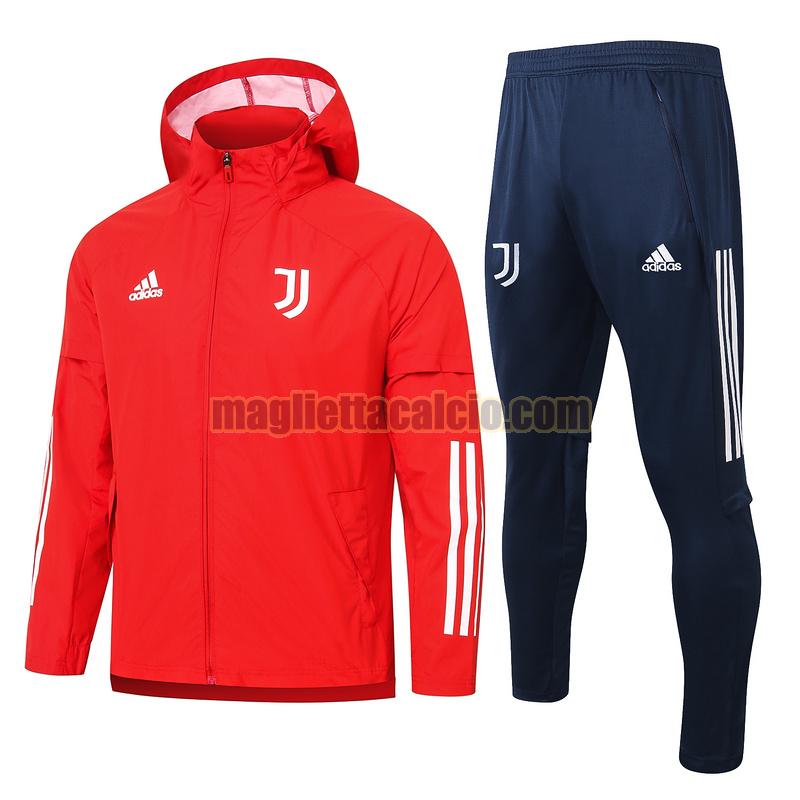 giacca juventus uomo rosso 2020-2021