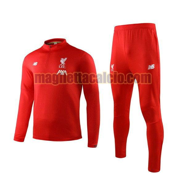 giacca liverpool bambino rosso bianco 2019-20