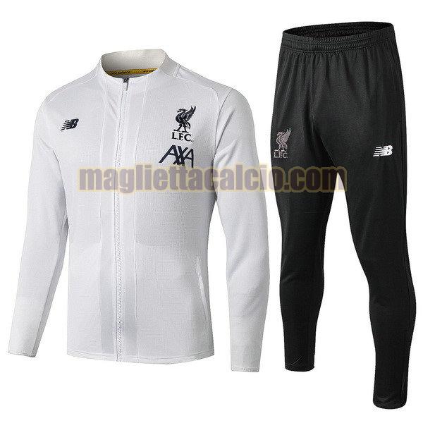 giacca liverpool uomo bianco nero 2019-2020