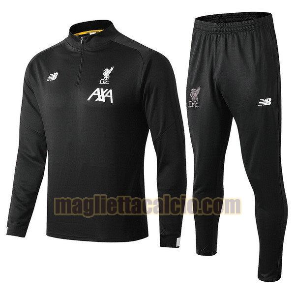 giacca liverpool uomo nero bianco 2019-2020