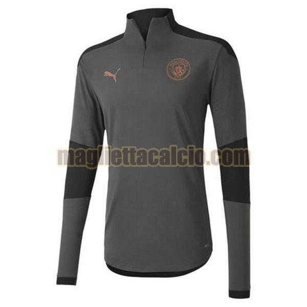 giacca manchester city uomo nero 2020-21