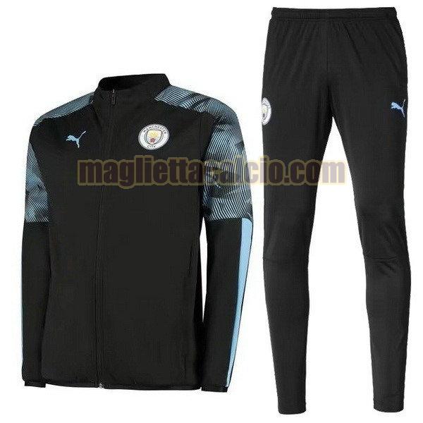 giacca manchester city uomo nero blu 19-2020