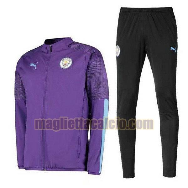 giacca manchester city uomo porpora nero 2019-2020