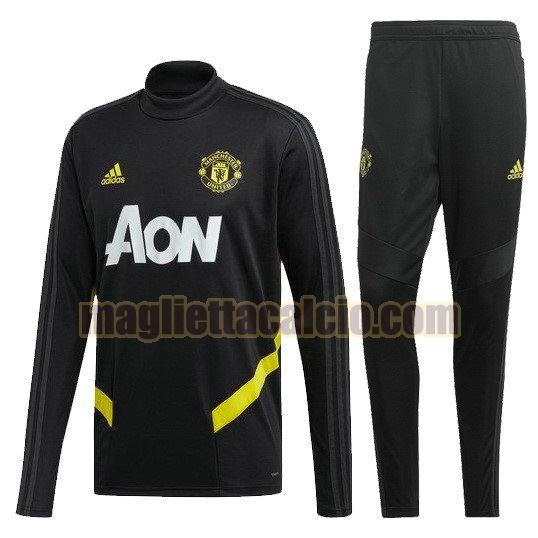 giacca manchester united bambino oro nero 2019-2020