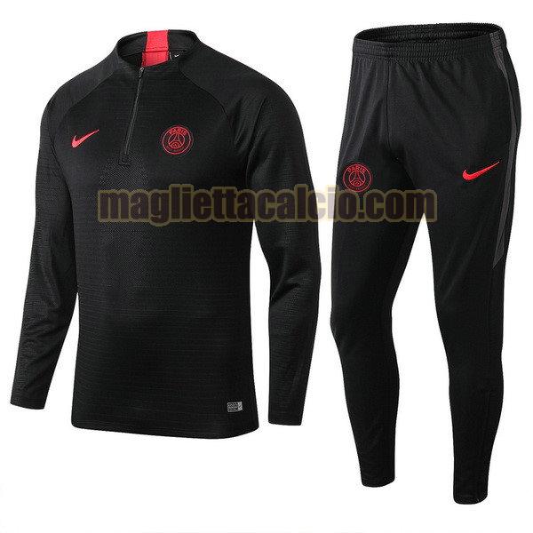 giacca paris saint germain uomo nero rosso 2019-2020