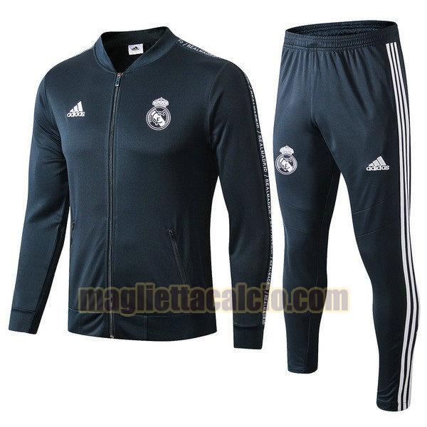 giacca real madrid uomo blu 2019-20