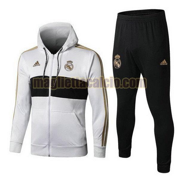 giacca real madrid uomo giallo nero 2019-2020