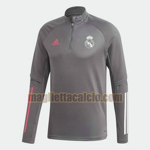 giacca real madrid uomo grigio 2020-21