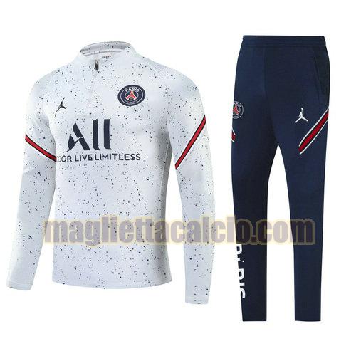 giacca sportiva con zip paris saint germain uomo grigio 2022-2023