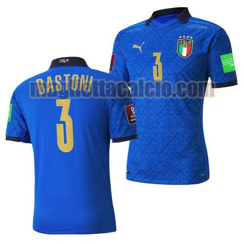 maglia alessandro bastoni 3 italia uomo prima 2022