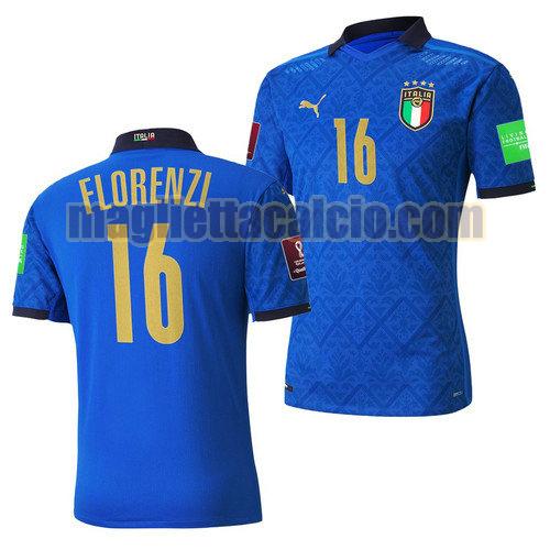 maglia alessandro florenzi 16 italia uomo prima 2022