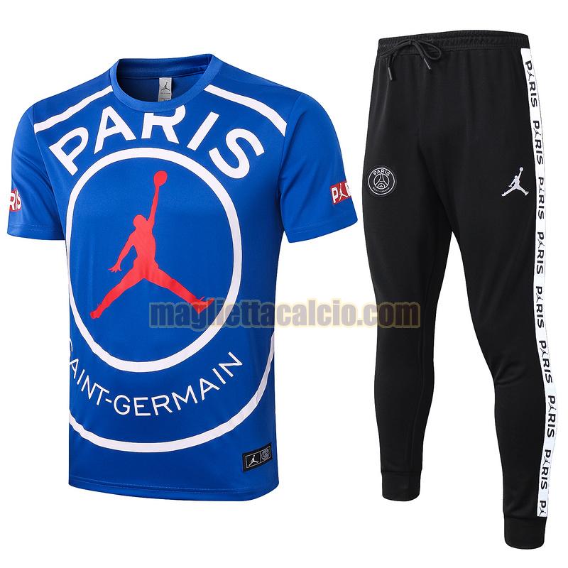 maglia calcio paris saint germain uomo blu 2020-2021