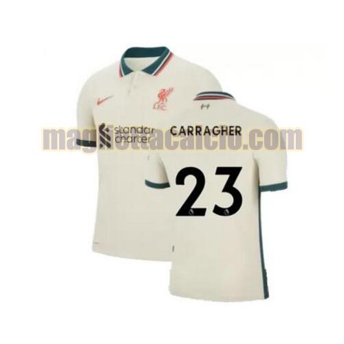 maglia carragher 23 liverpool uomo seconda 2021-2022