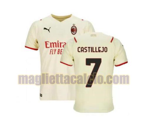 maglia castillejo 7 ac milan uomo seconda 2021-2022