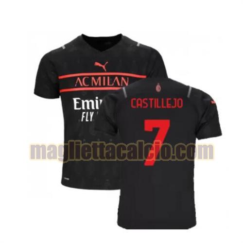 maglia castillejo 7 ac milan uomo terza 2021-2022