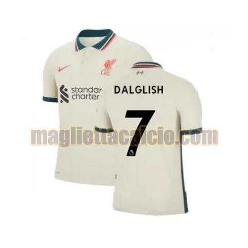 maglia dalglish 7 liverpool uomo seconda 2021-2022