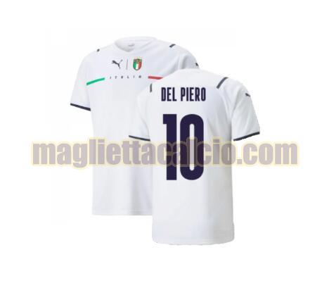 maglia del piero 10 italia uomo seconda 2021-2022