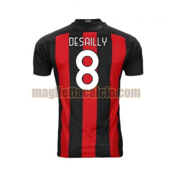 maglia desailly 8 ac milan uomo prima 2020-2021