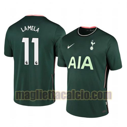 maglia erik lamela 11 tottenham hotspur uomo seconda 2020-2021