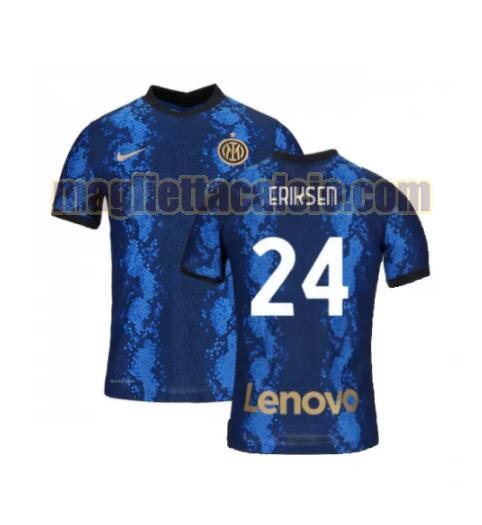 maglia eriksen 24 inter milan uomo prima 2021-2022