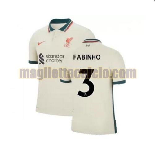 maglia fabinho 3 liverpool uomo seconda 2021-2022