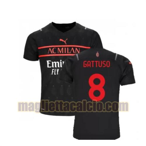 maglia gattuso 8 ac milan uomo terza 2021-2022