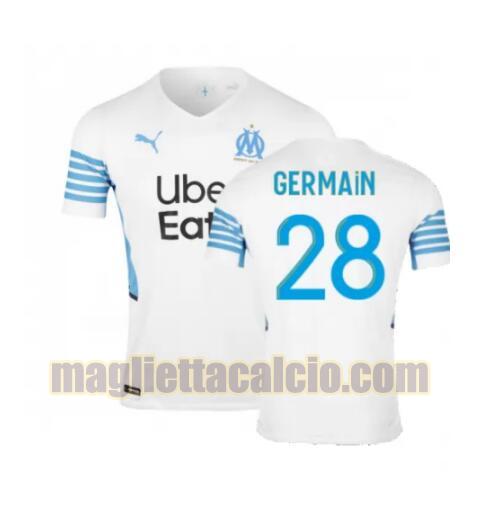 maglia germain 28 olympique marsiglia uomo prima 2021-2022