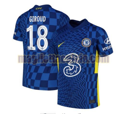 maglia giroud 18 chelsea uomo prima 2021-2022