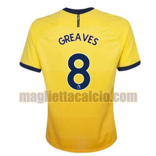 maglia greaves 8 olympique marsiglia uomo terza 2020-2021