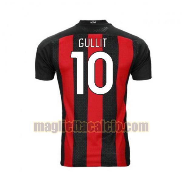 maglia gullit 10 ac milan uomo prima 2020-2021