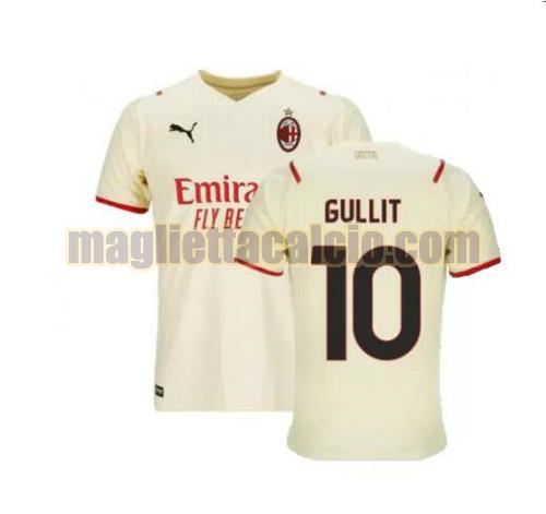 maglia gullit 10 ac milan uomo seconda 2021-2022