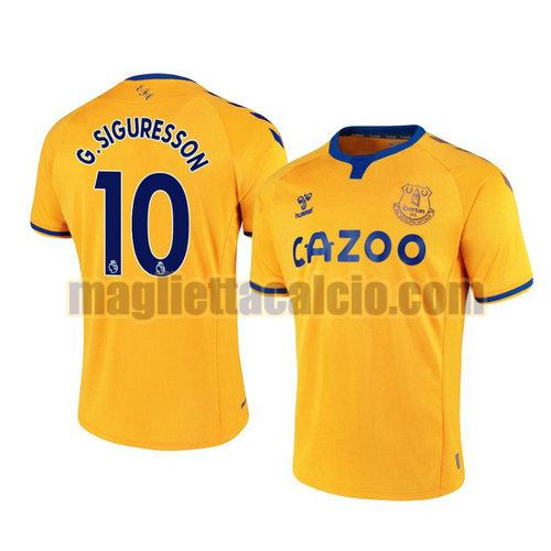 maglia gylfi siguresson 10 everton uomo seconda 2020-2021