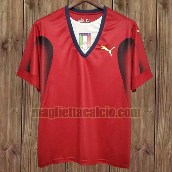 maglia italia uomo rosso portiere 2006