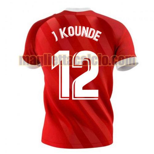 maglia j kounde 12 siviglia uomo seconda 2020-2021