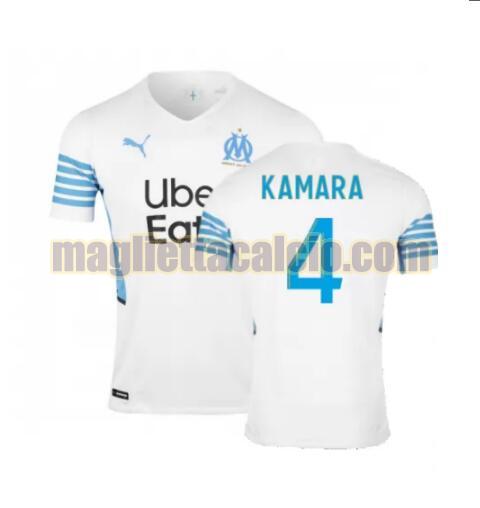 maglia kamara 4 olympique marsiglia uomo prima 2021-2022