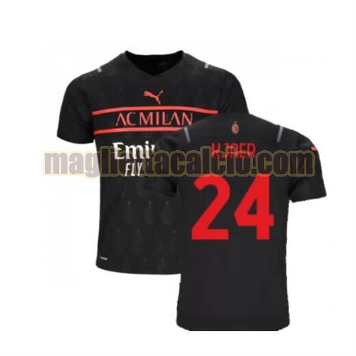 maglia kjaer 24 ac milan uomo terza 2021-2022