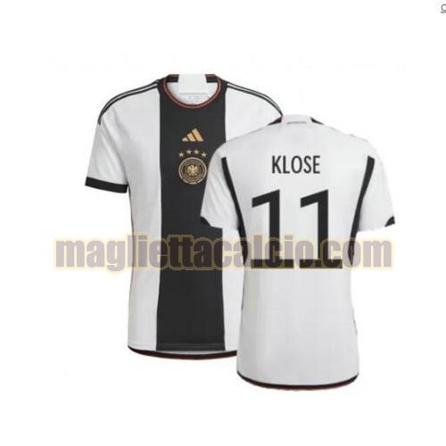 maglia klose 11 germania uomo prima 2022