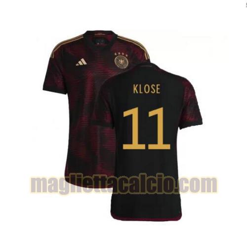 maglia klose 11 germania uomo seconda 2022