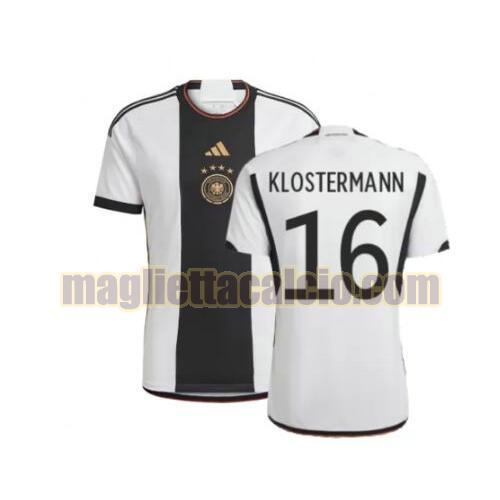 maglia klostermann 16 germania uomo prima 2022